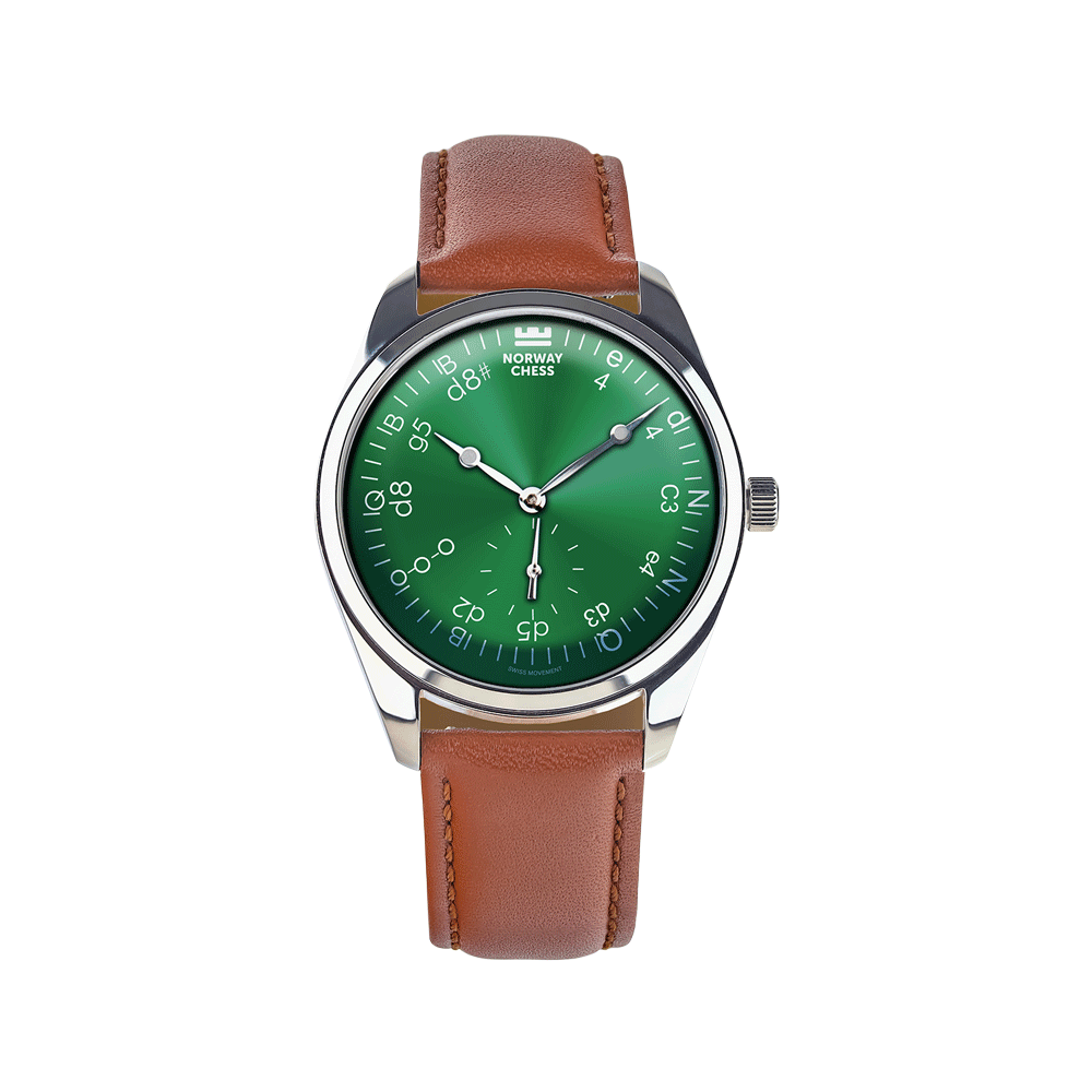 Von Doren klokke Reti i farge blå