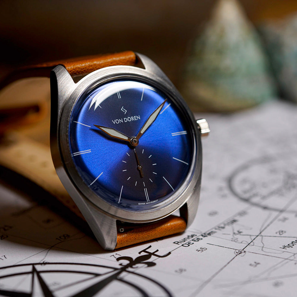 Von Doren Runde blå på kart