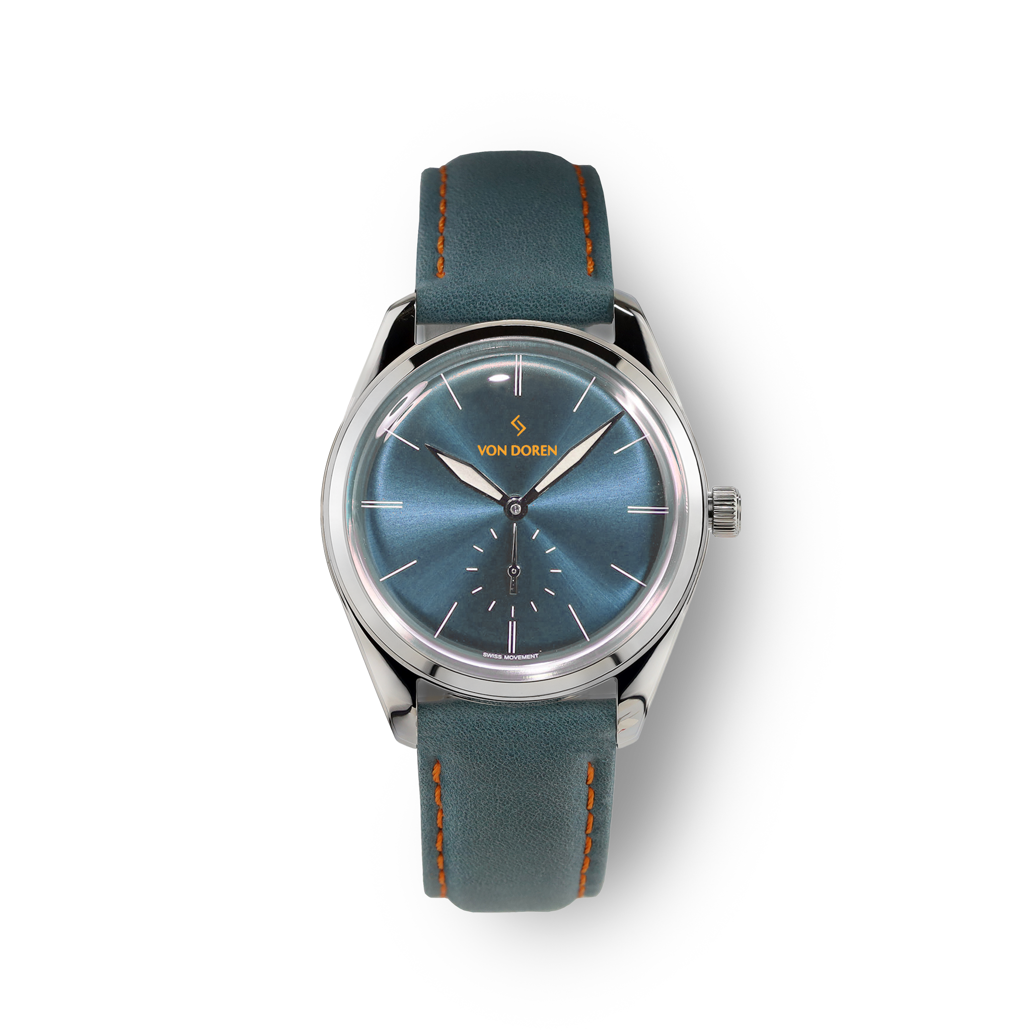 Von Doren Runde farge Steel Blue