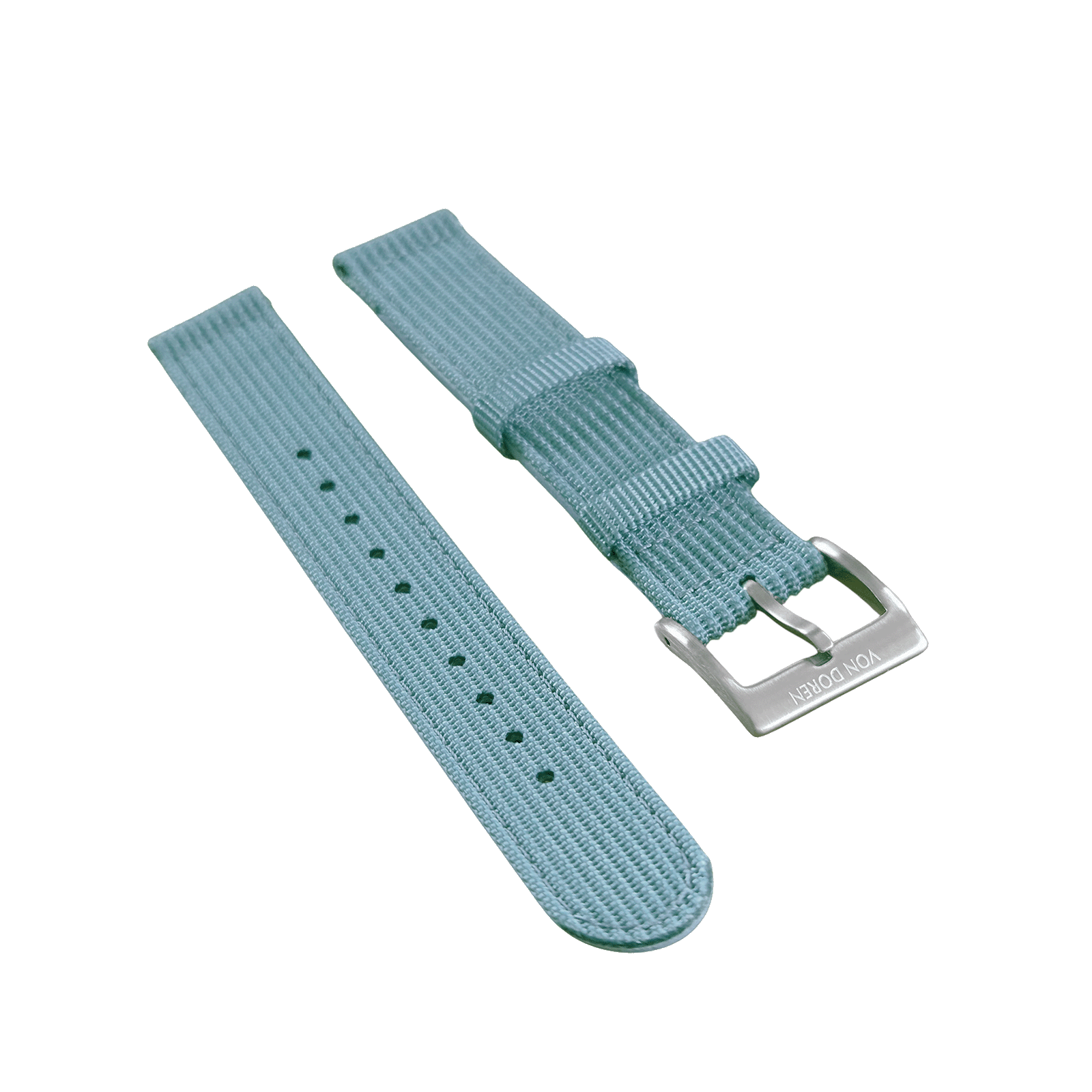 Blå klokkereim i nylon